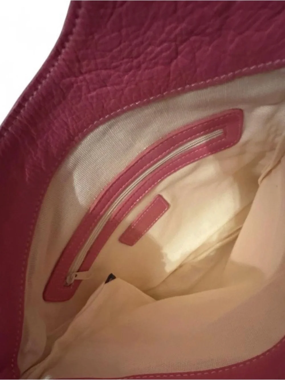 Pietro Alessandro Women's Pink Leather Tote Clutch